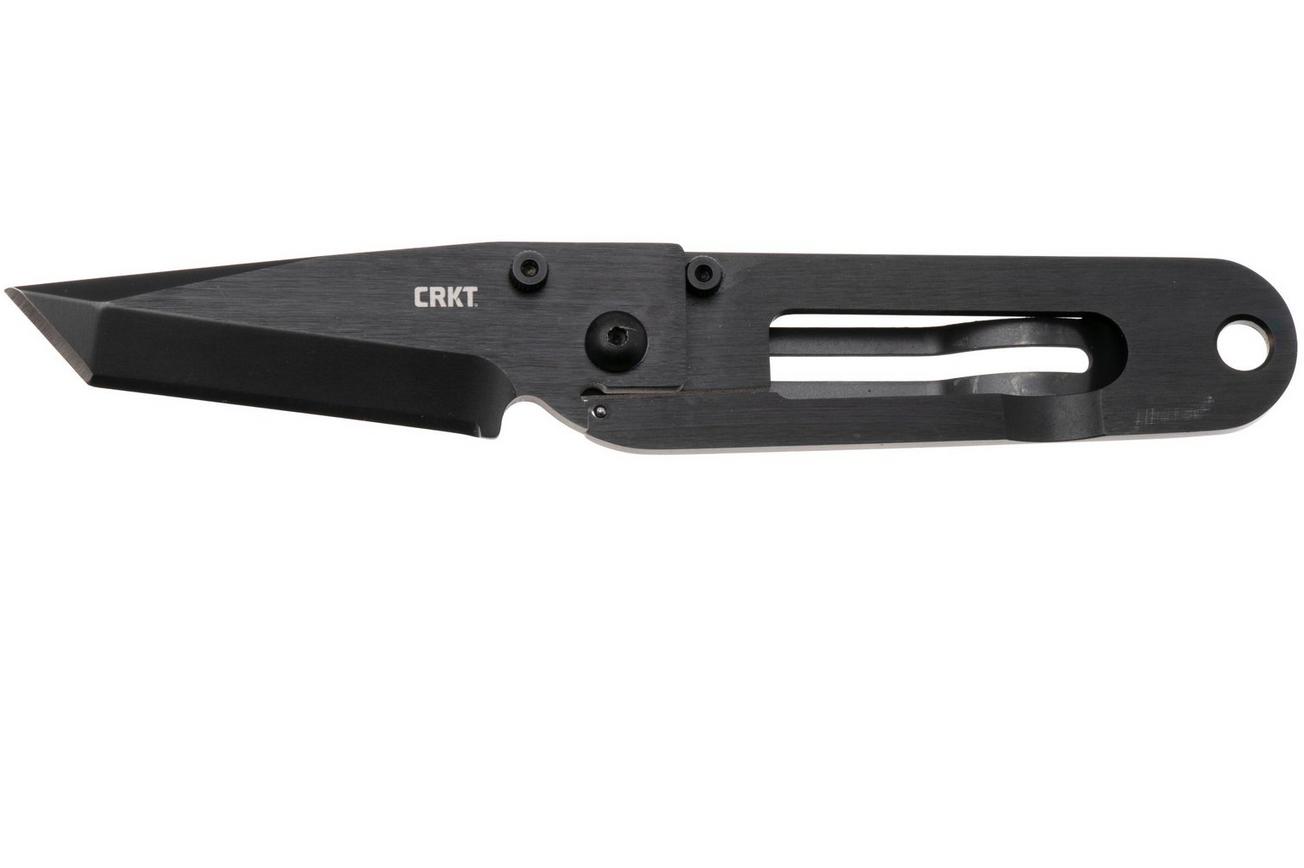 CRKT K.I.S.S. 5500KN Titanium Nitride VG10, Stainless Steel, zakmes, Ed Halligan design