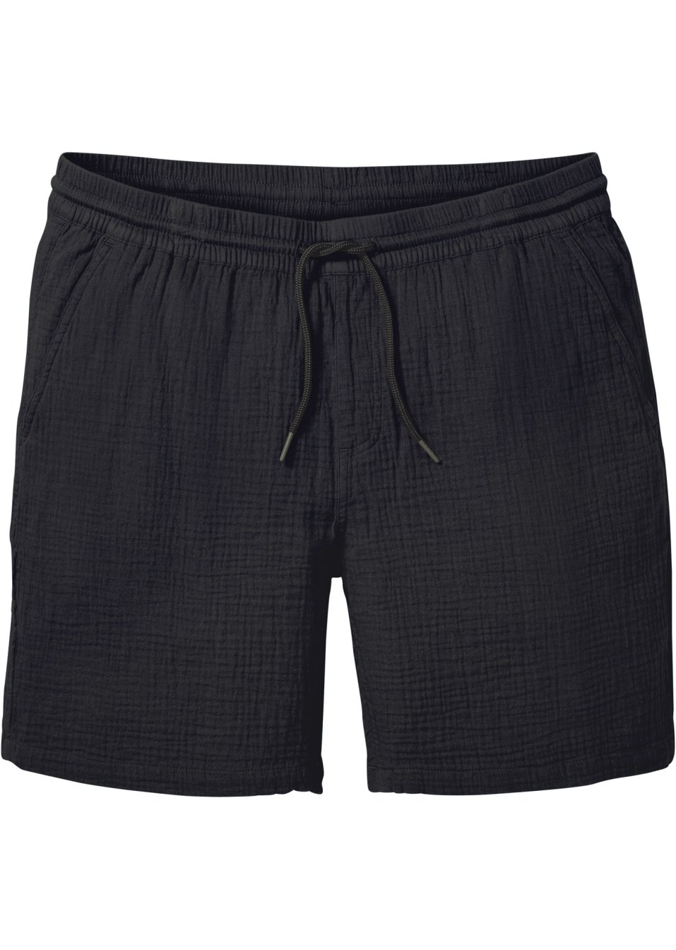 Short long en mousseline, Regular Fit