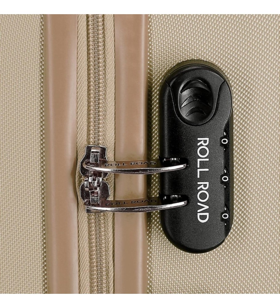 Mala rígida grande Roll Road 75cm Roll Road Flex Champagne