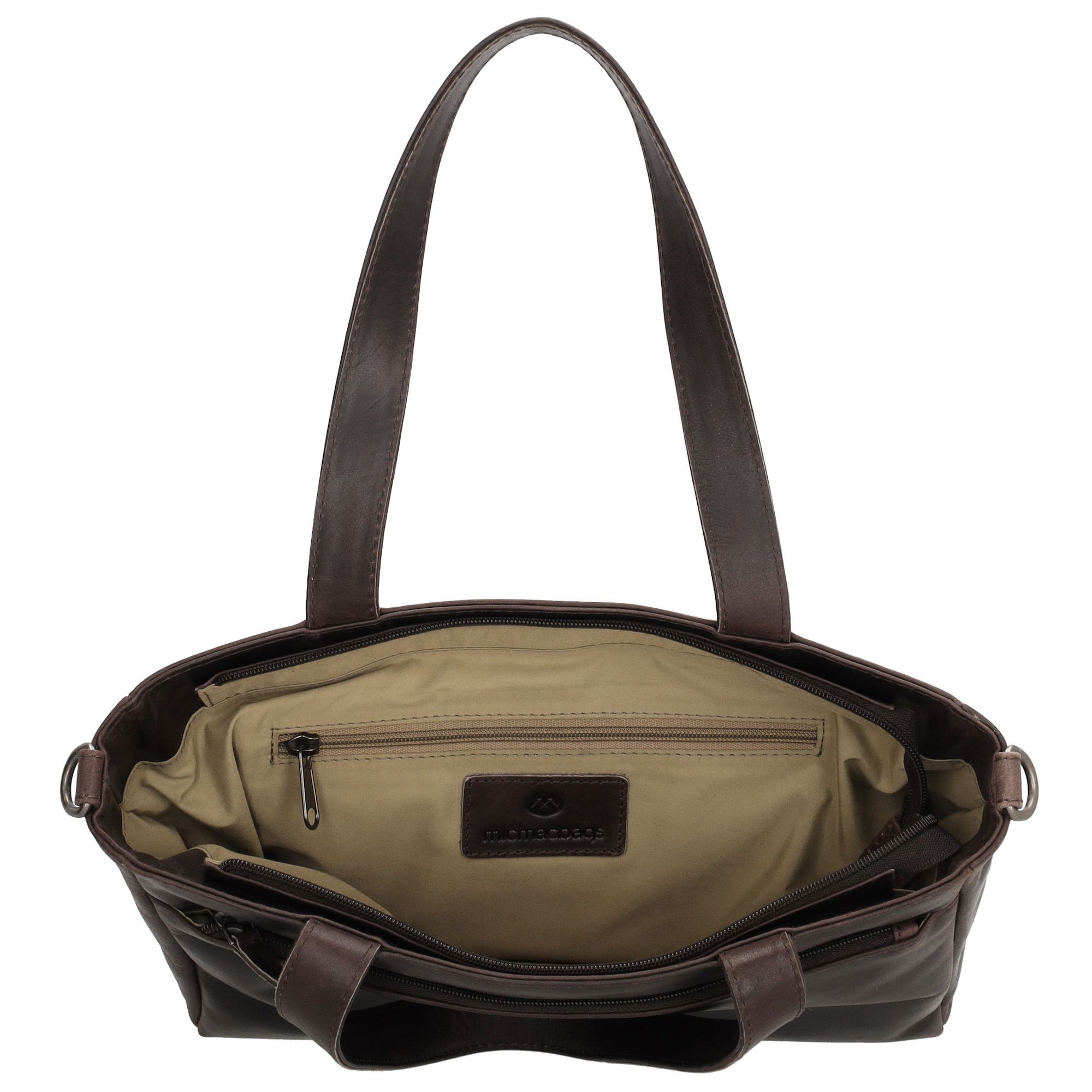 Micmacbags Next Navajo Hand/ Schoudertas Donkerbruin