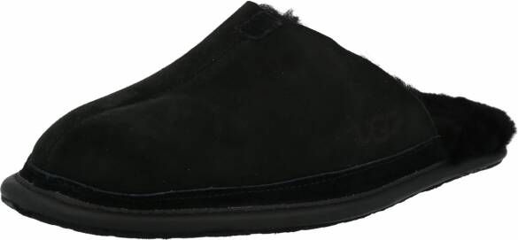 UGG Mannen Suède Harde zool Pantoffels open Sloffen 1123660 Zwart