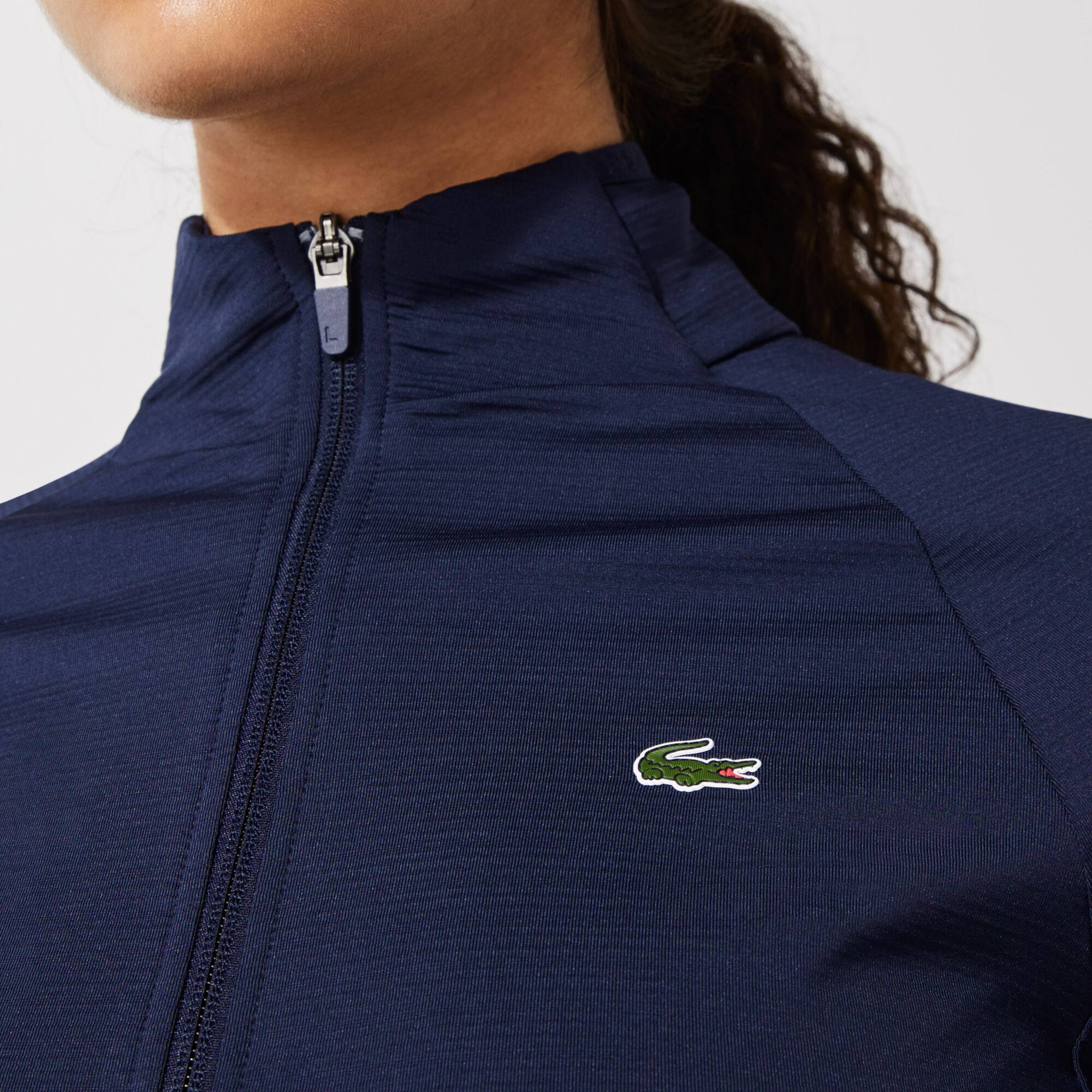 Veste zippée Golf Lacoste SPORT ergonomique respirante Bleu Marine