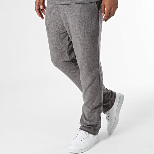 Ensemble Polo Manches Courtes Et Pantalon Jogging Gris