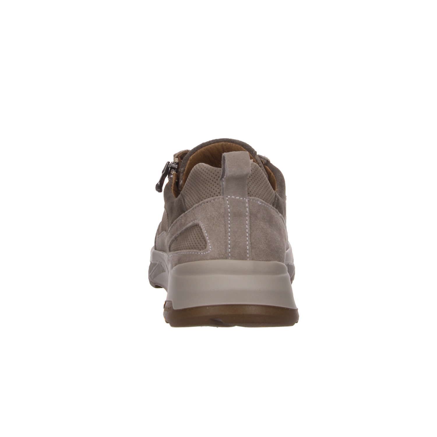 Waldläufer Schnürschuh grau grau