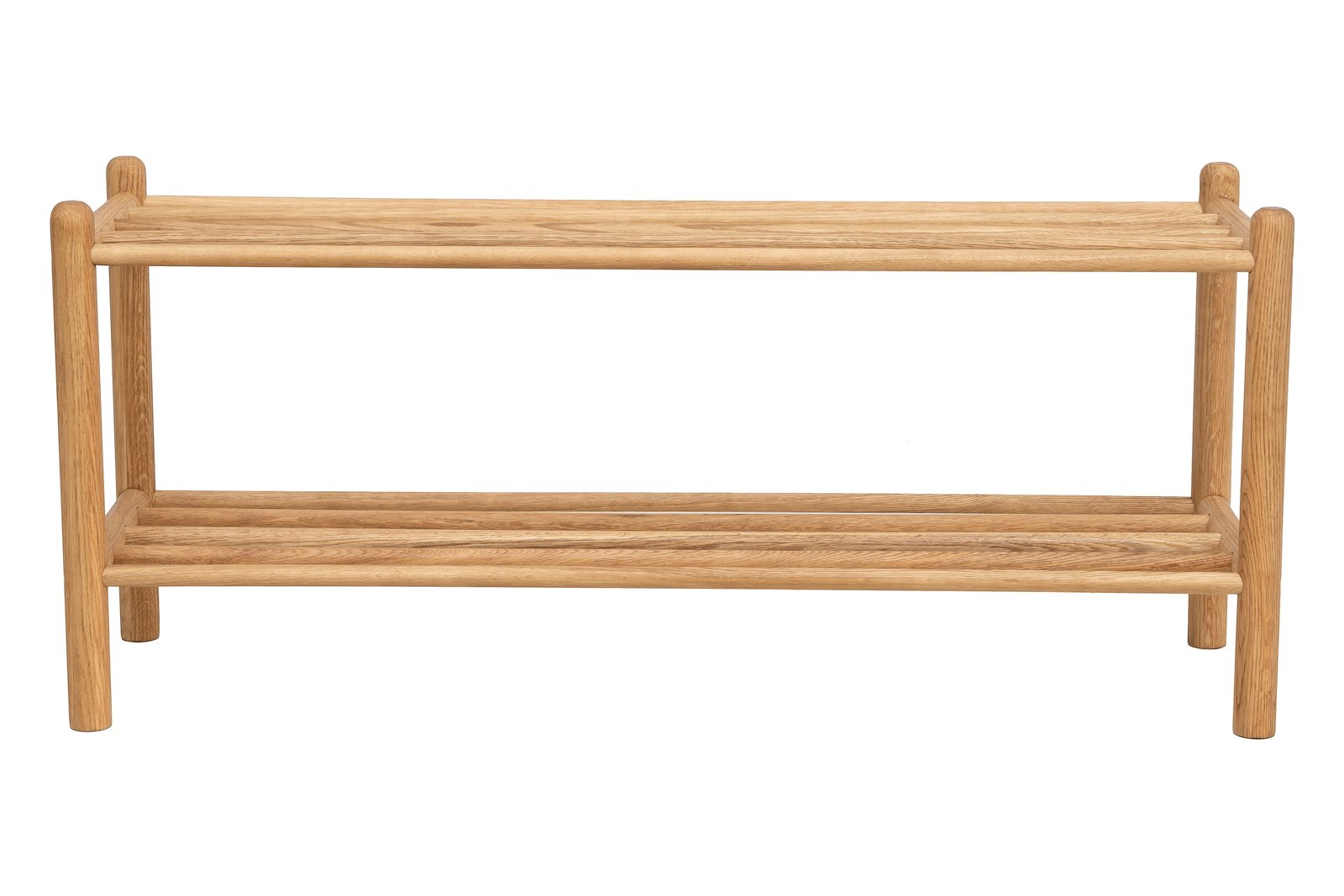 Aspen skohylle Natur eik oljet str 100x30x44cm