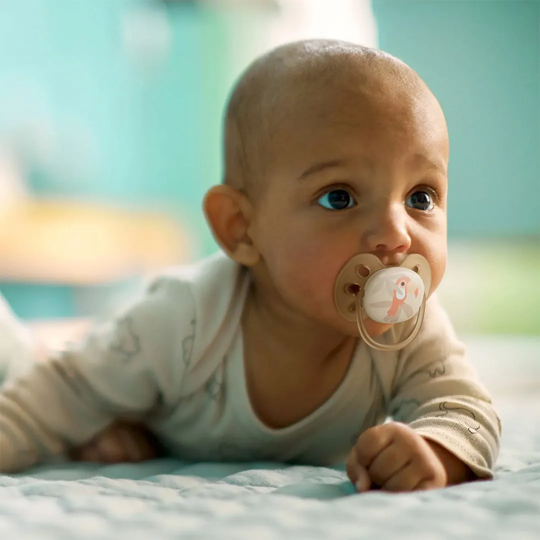 Philips Avent Suce Ultra Douce 0-6 mois Toucan  Feuilles Vertes (2)
