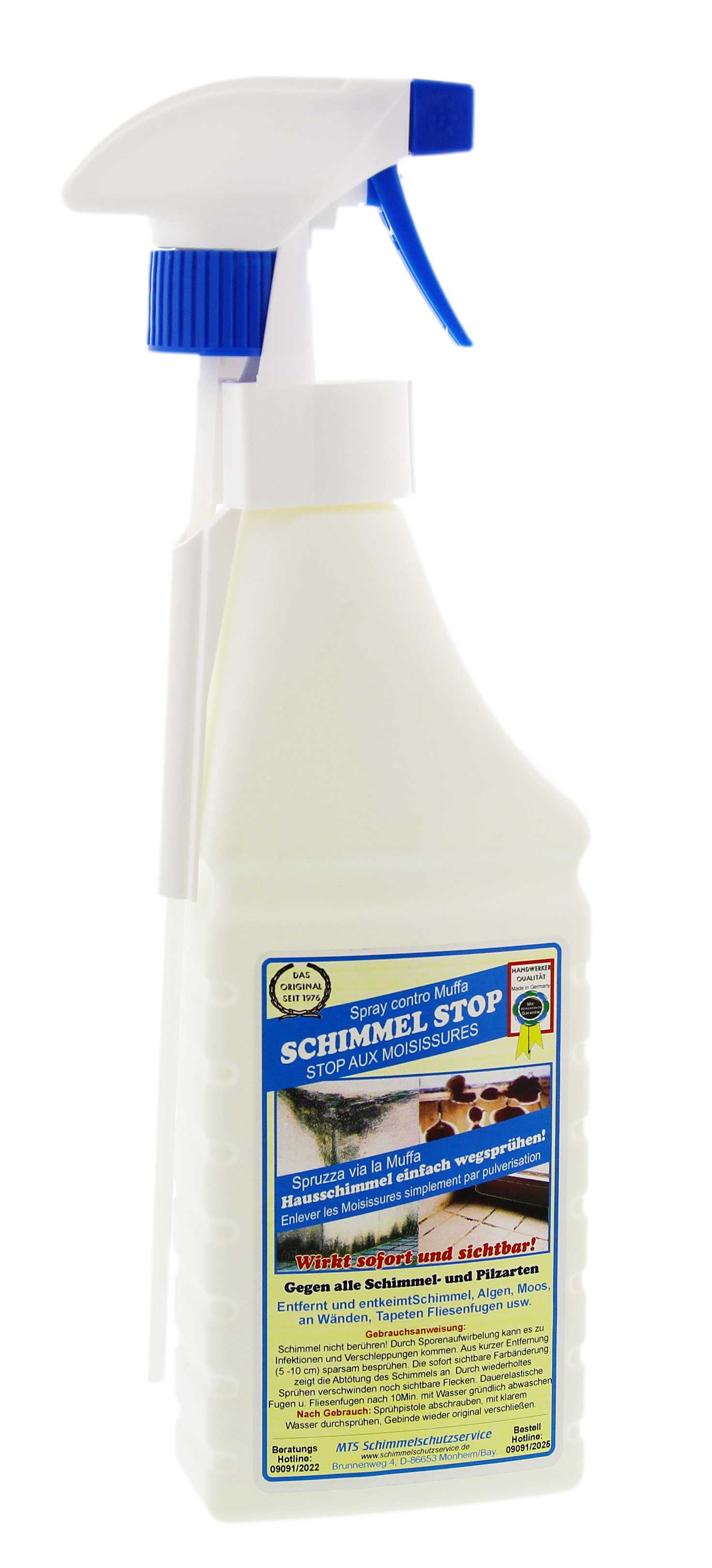 STOP AUX MOISISSURES Antischimmel Vapo 500 ml