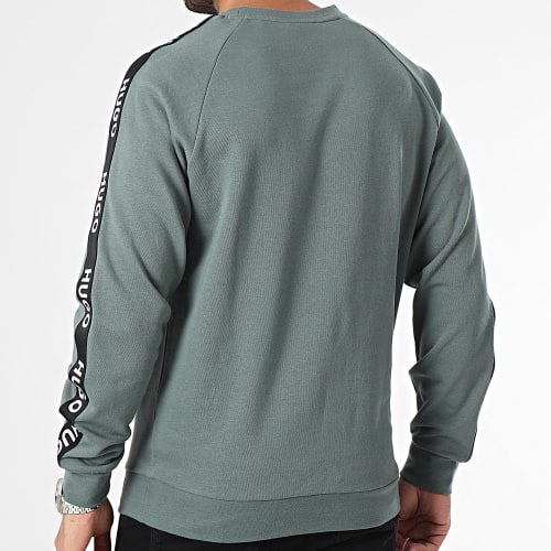 Sweat Crewneck A Bandes Sporty Logo 50504273 Gris Souris