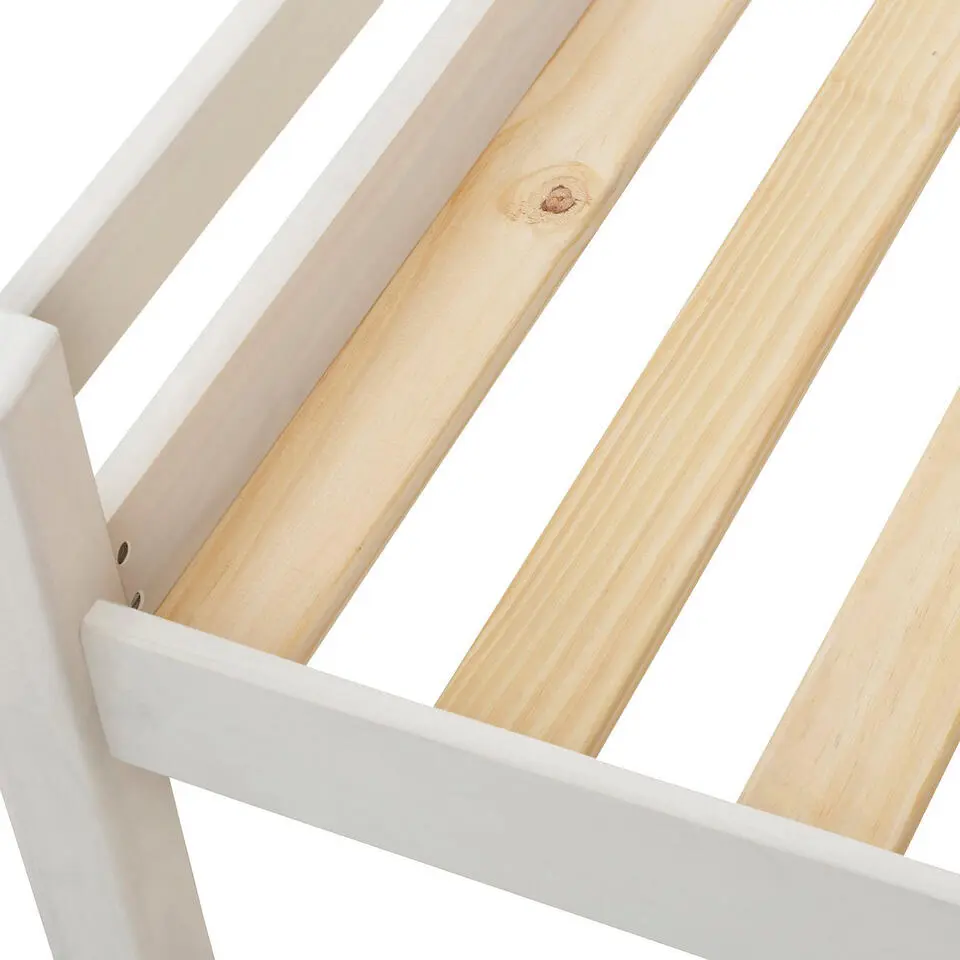 Alpi - Kinderbed 90x200 cm wit grenen