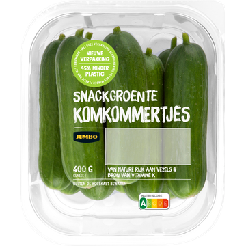 Jumbo Snackgroente Komkommertjes 400 g