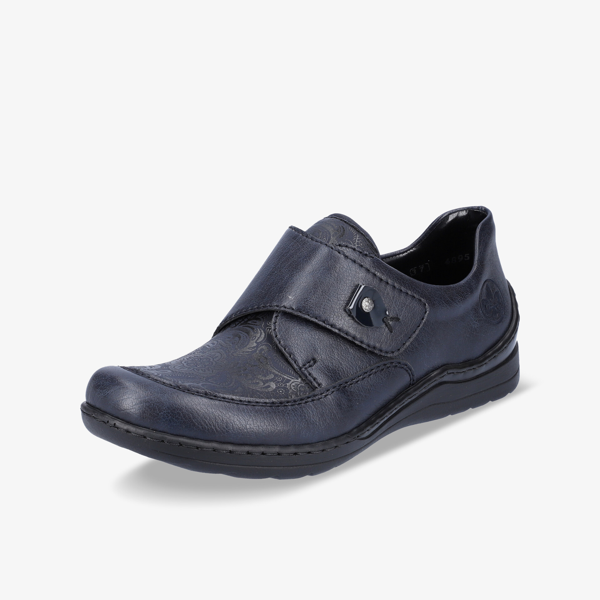 rieker Damen Halbschuhe blau