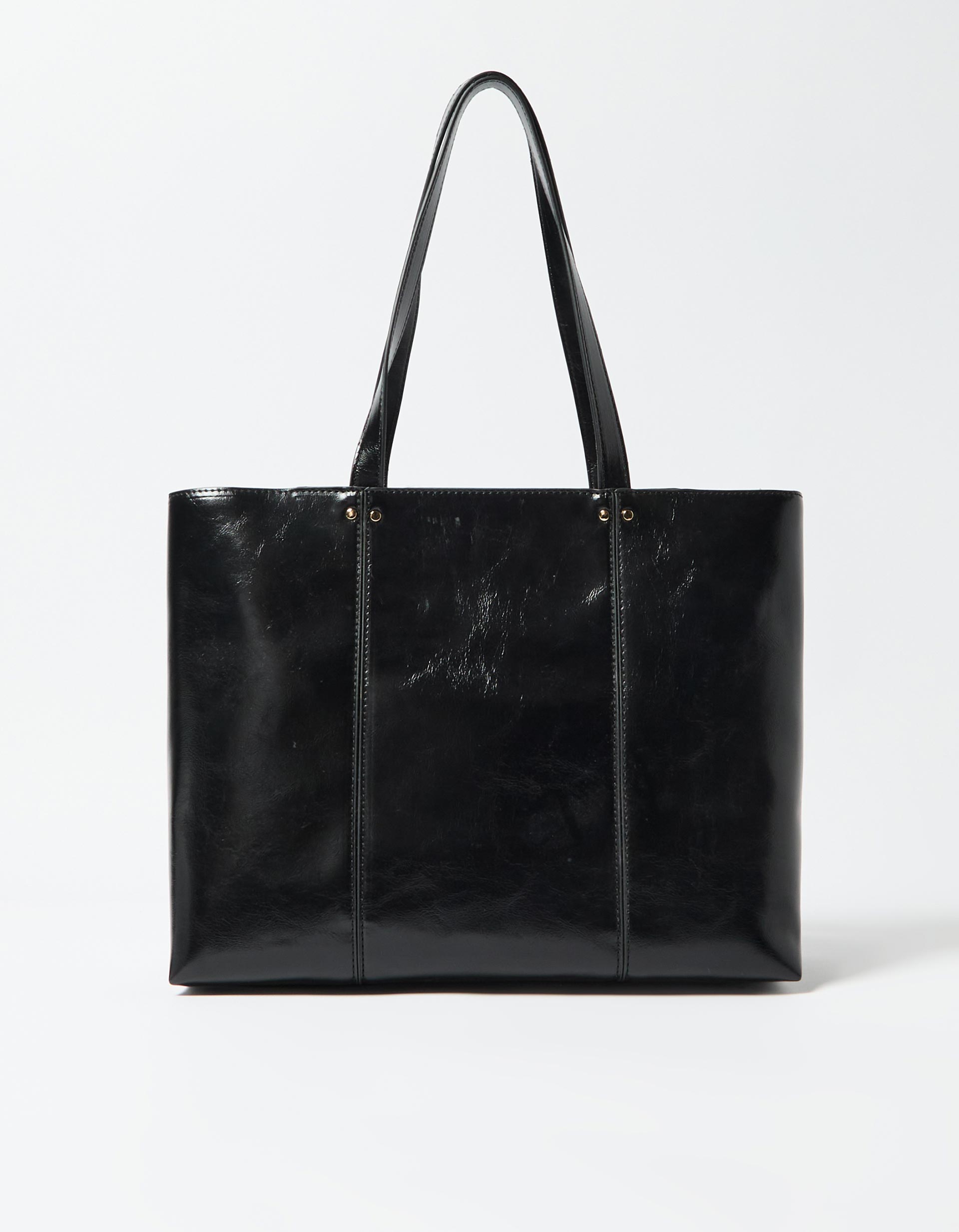 Mala Shopper Básica, Mulher, Preto