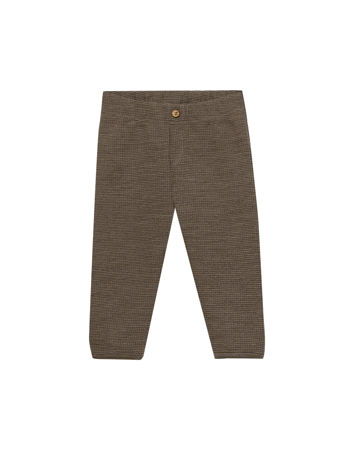 Broek met wafelpatroon in merinowol voor baby’s