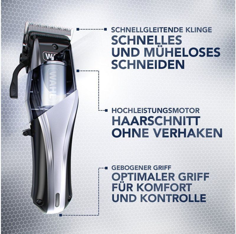 Wahl - Rapid Clip - Tondeuse - Zwart - Kunststof