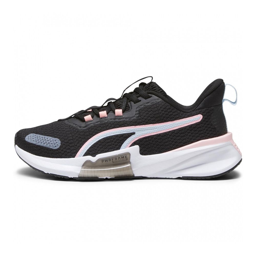 Puma PWRFRAME TR 2 - Chaussures fitness Femme puma black/koral ice/icy blue/puma white