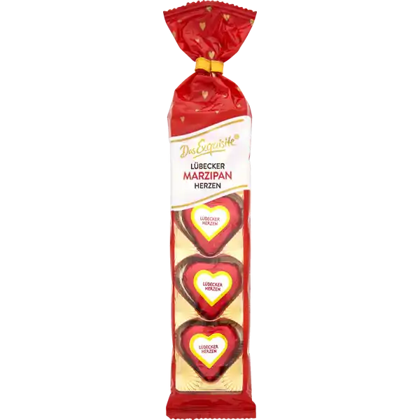 Lübecker Edelmarzipan Herzen