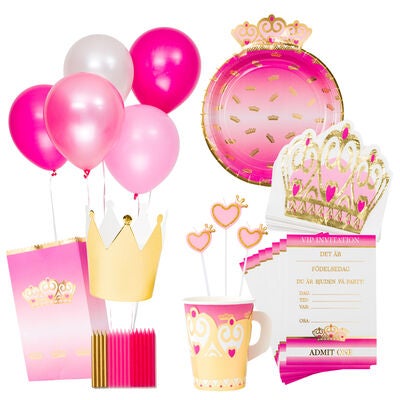 DesignHouse95 Partypakke Krone Stor