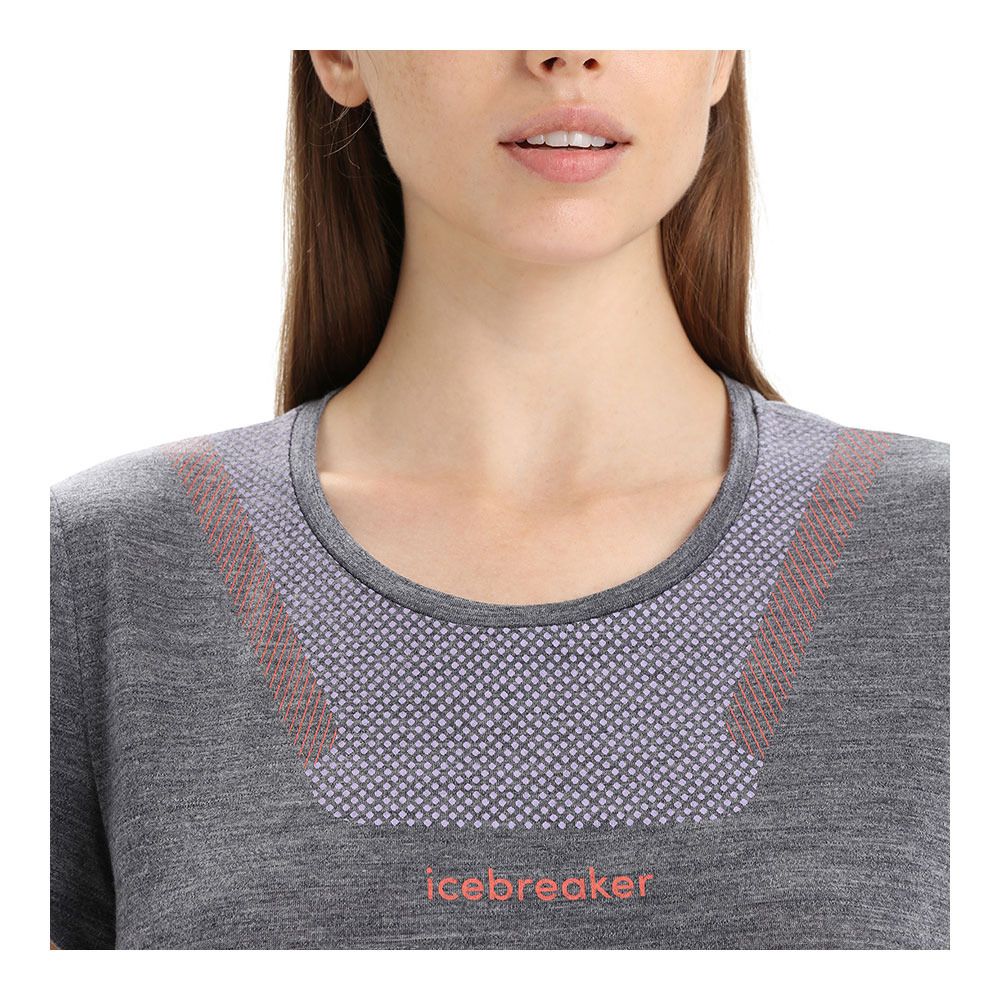 Icebreaker SPHERE II - Tee-shirt Femme midnight hthr