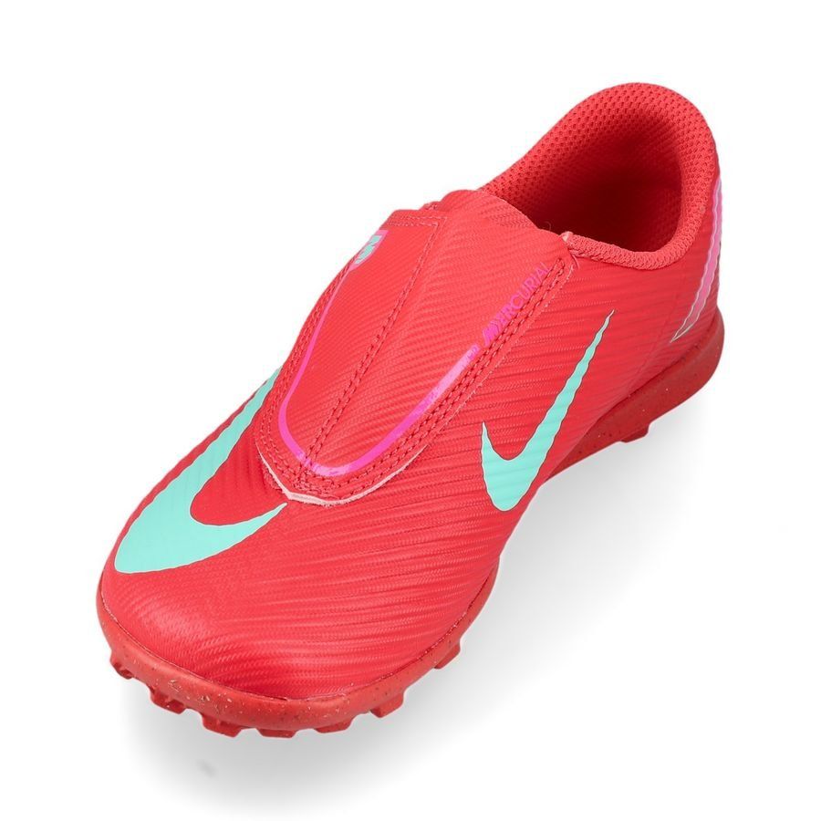 Nike Mercurial Vapor 16 Club Velcro TF Mad Energy - Rouge/Vert Enfant