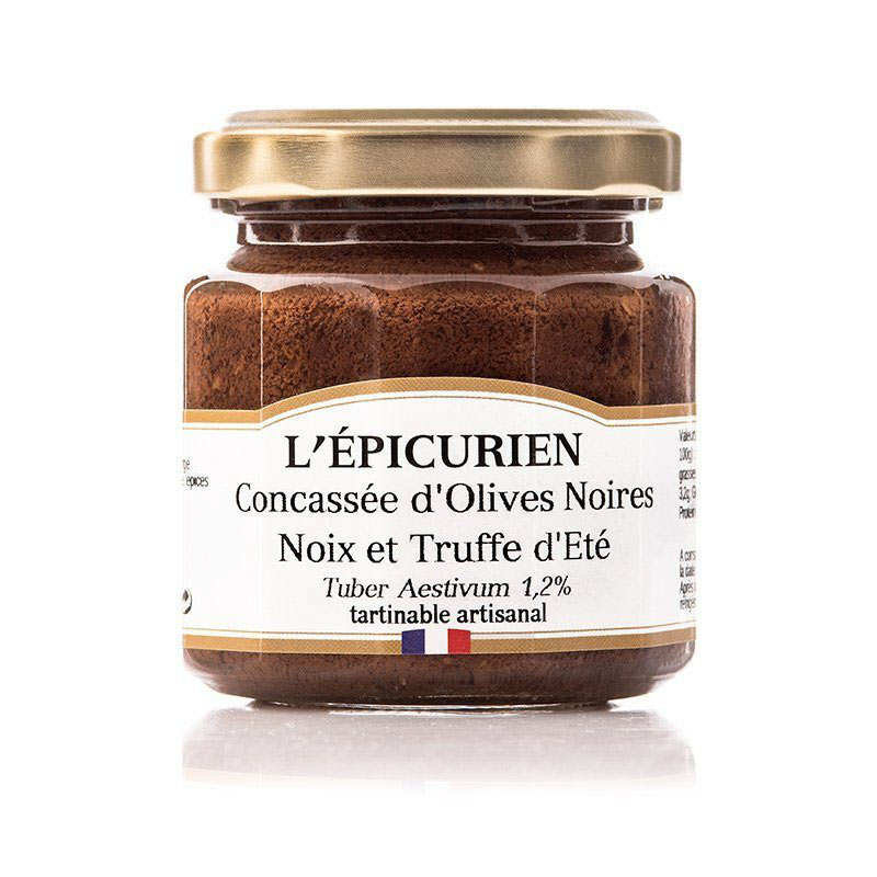 Concassée d'Olives Noires Noix et Truffe d'été 1.2%