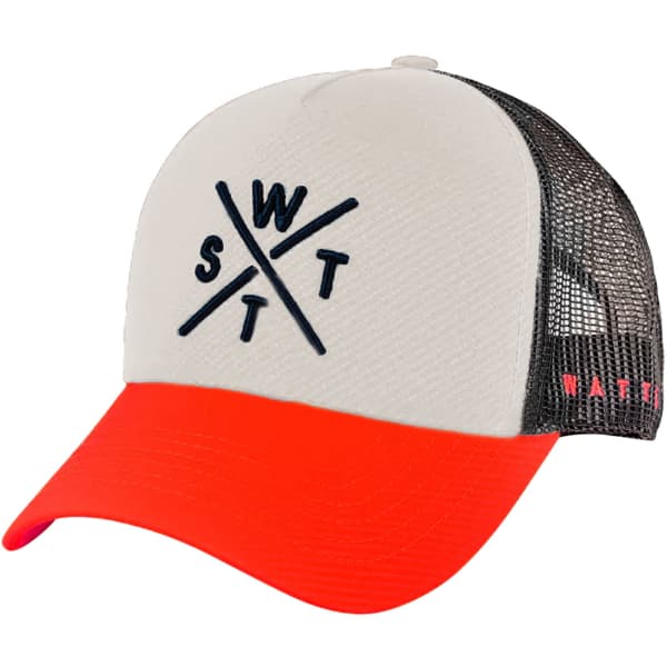 Casquette WATTS TRUCKER CAP NAVY/RED