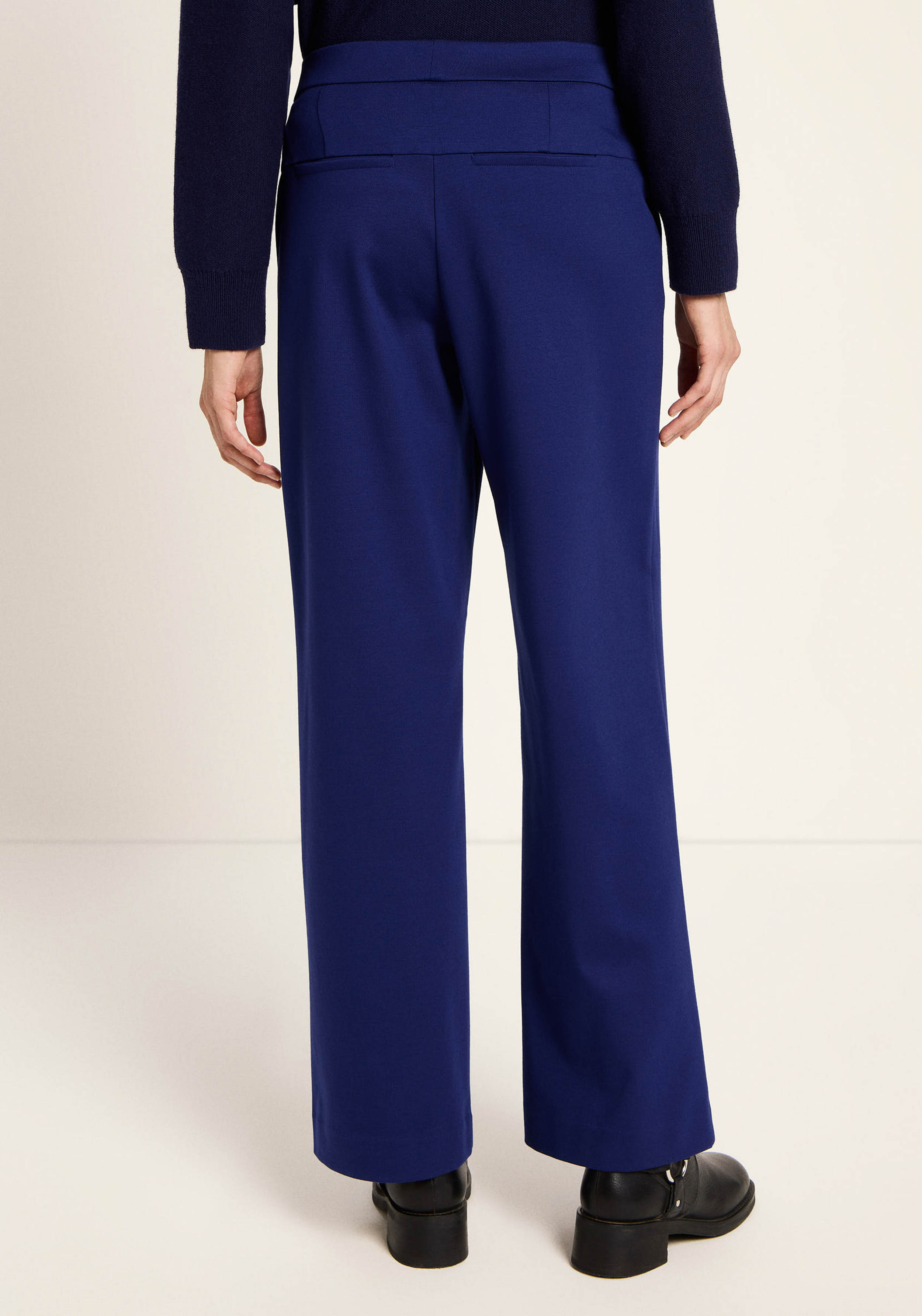 Lanius Hose mit geradem Bein Purple Blue