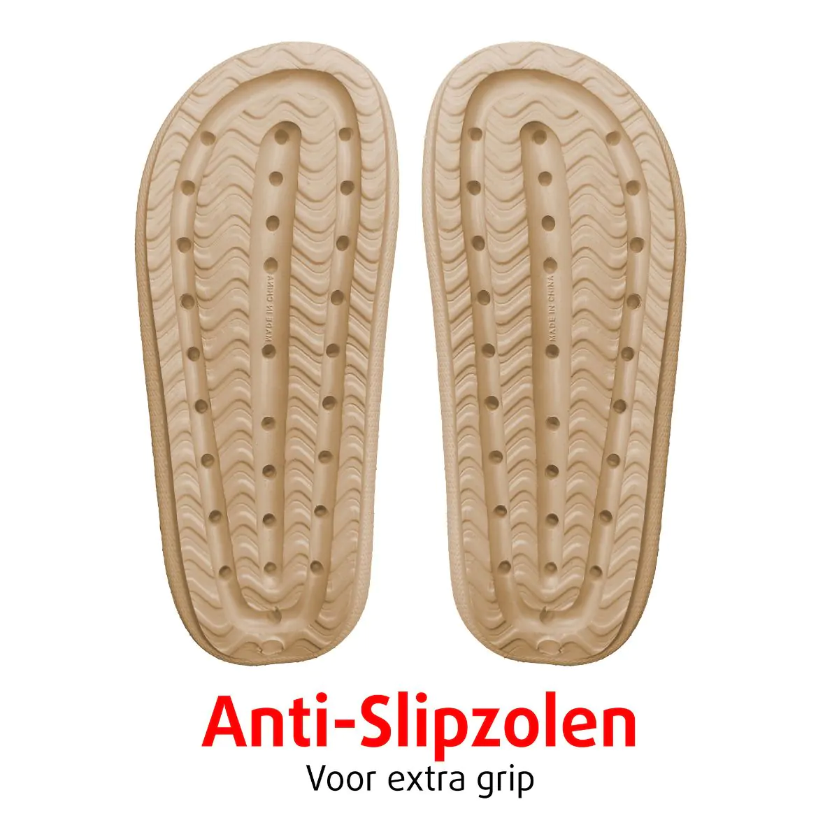 Orthopedische Zomer Badslippers (Beige)