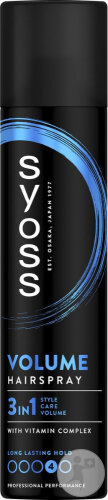 Syoss Laque Cheveux Volume Spray 300ml