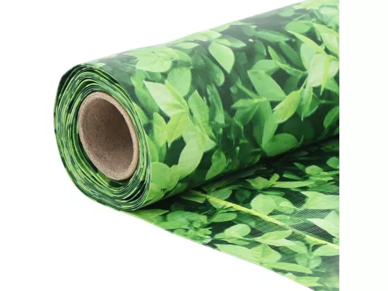 écran d'intimité de balcon aspect de plante vert 600x90 cm PVC