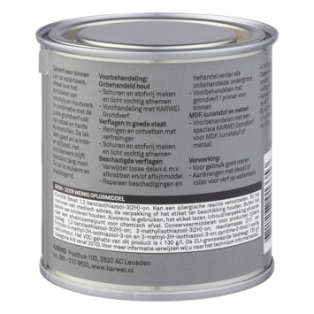 Karwei binnenlak zijdeglans muisgrijs 250 ml