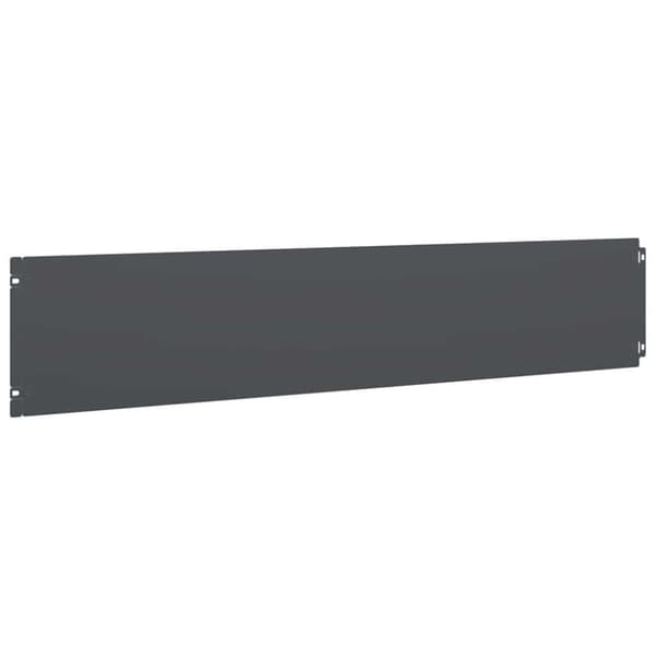 vidaXL Plenkanter 10 stk antrasitt 20x103 cm kaldvalset stål