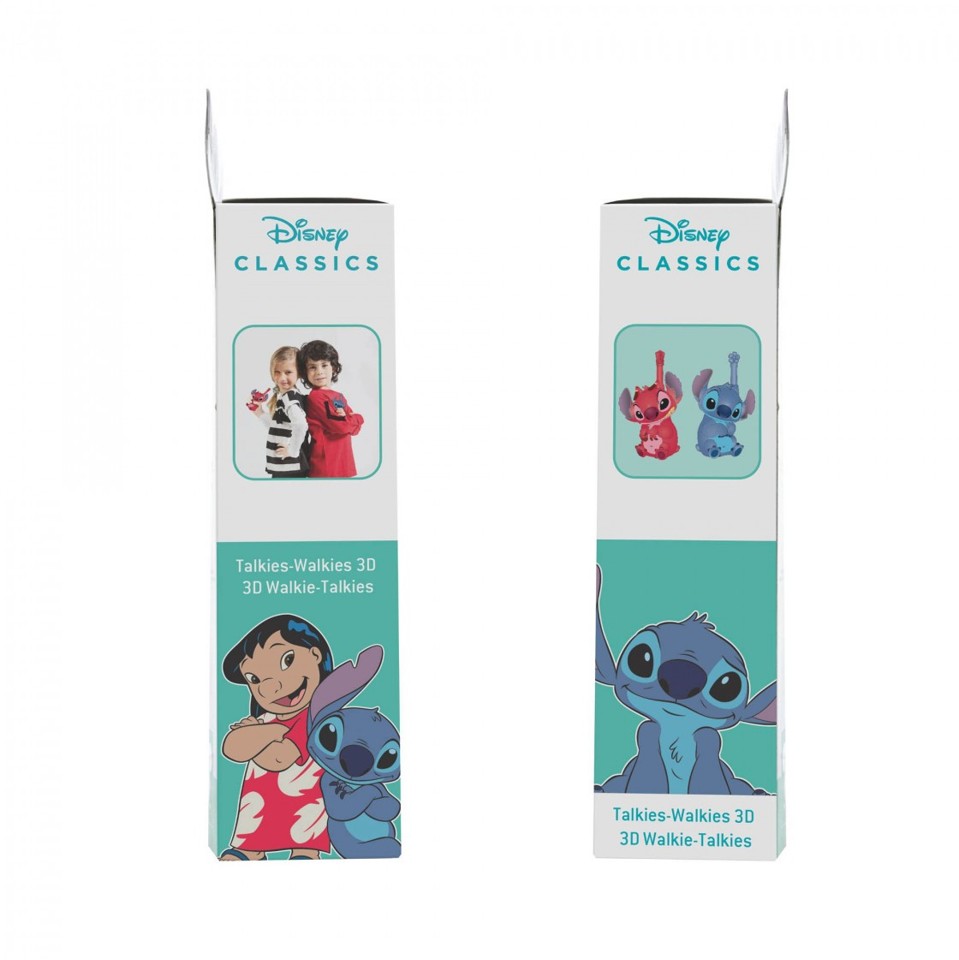 Lexibook -Disney Stitch - 3D Walkie talkies