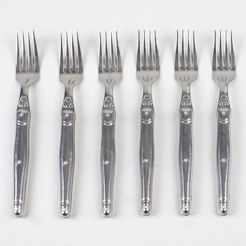 Coffret 6 fourchettes de table Laguiole en inox Jean Dubost