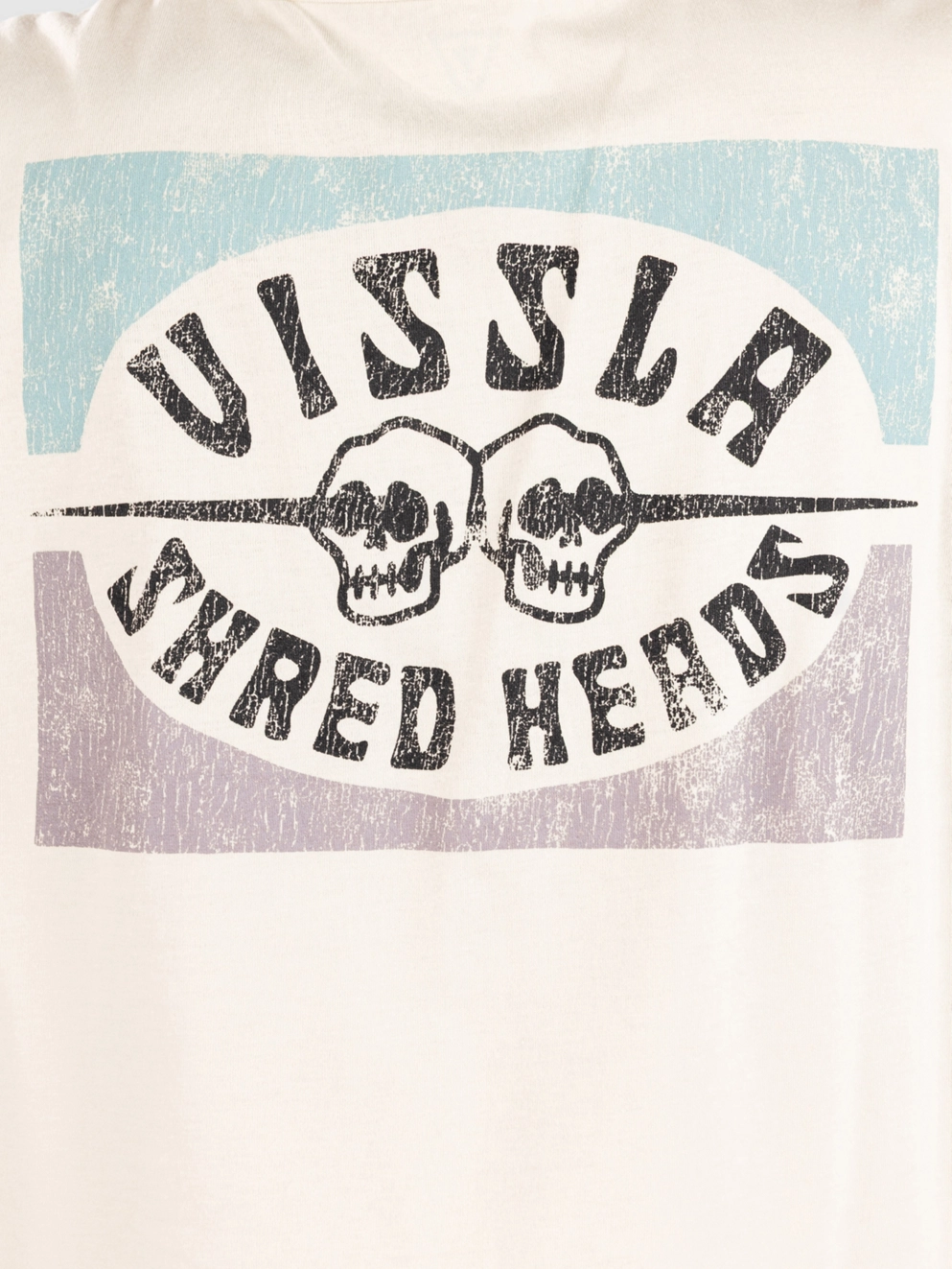 Vissla Shred Heads Organic T-Shirt bone