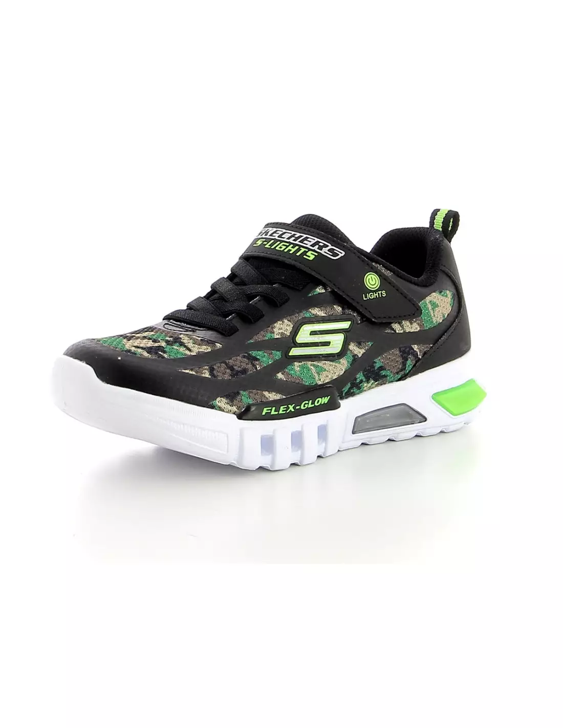 SKECHERS FLEX GLOW - Sneakers Noir