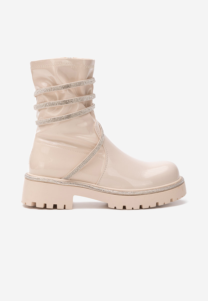 Bottines femme beige Catina