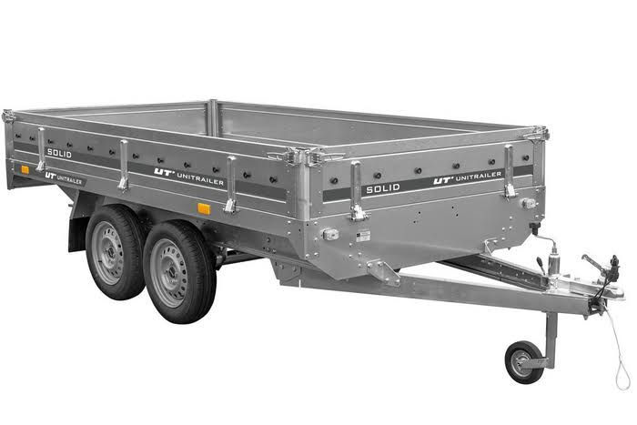 Remorques Remorque 2 essieux 304x153 UNITRAILER SOLID 300/2 PTAC 750 kg