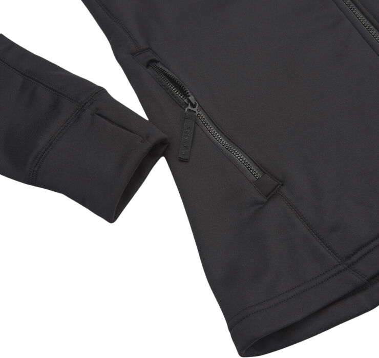MCKINLEY Birch Stretch Fleece Hættetrøje Sort