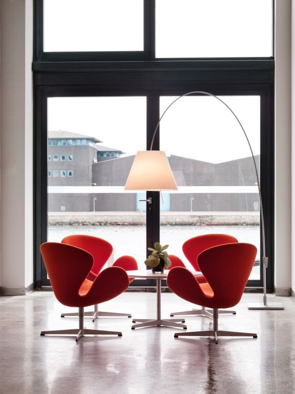 Fritz Hansen A222 salontafel wit laminaat 75