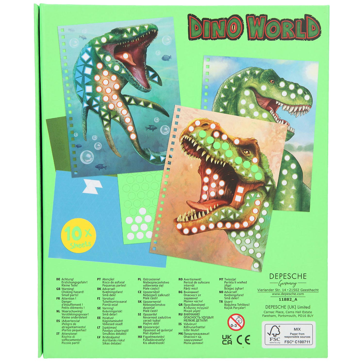 Dino World Stickerboek Sticker Your Picture