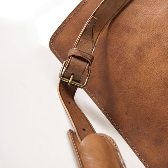 Messengertasche, hellbraun, B 52 cm, H 40 cm günstig bestellen