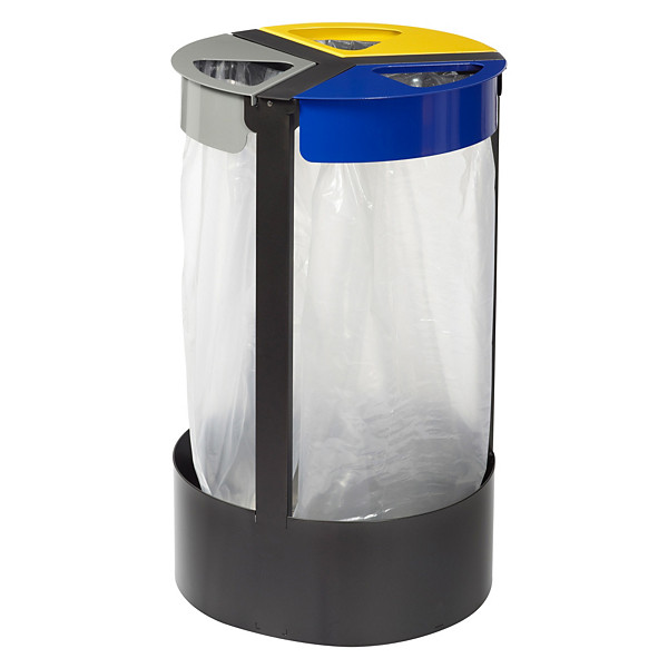 ROSSIGNOL 3 flux sur pied 3x45l - citwin essentiel - manganese /gris ciment  / bleu outremer  / jaune colza