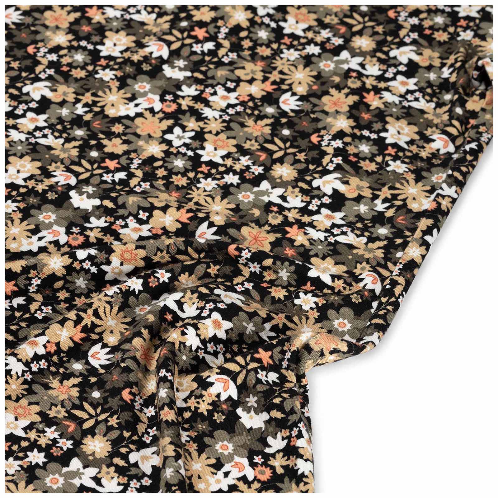 Prénatal zwangerschapsshirt korte mouwen bloemen multi
