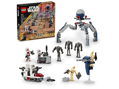 LEGO Clone Trooper™ & Battle Droid™ Battle Pack (75372)
