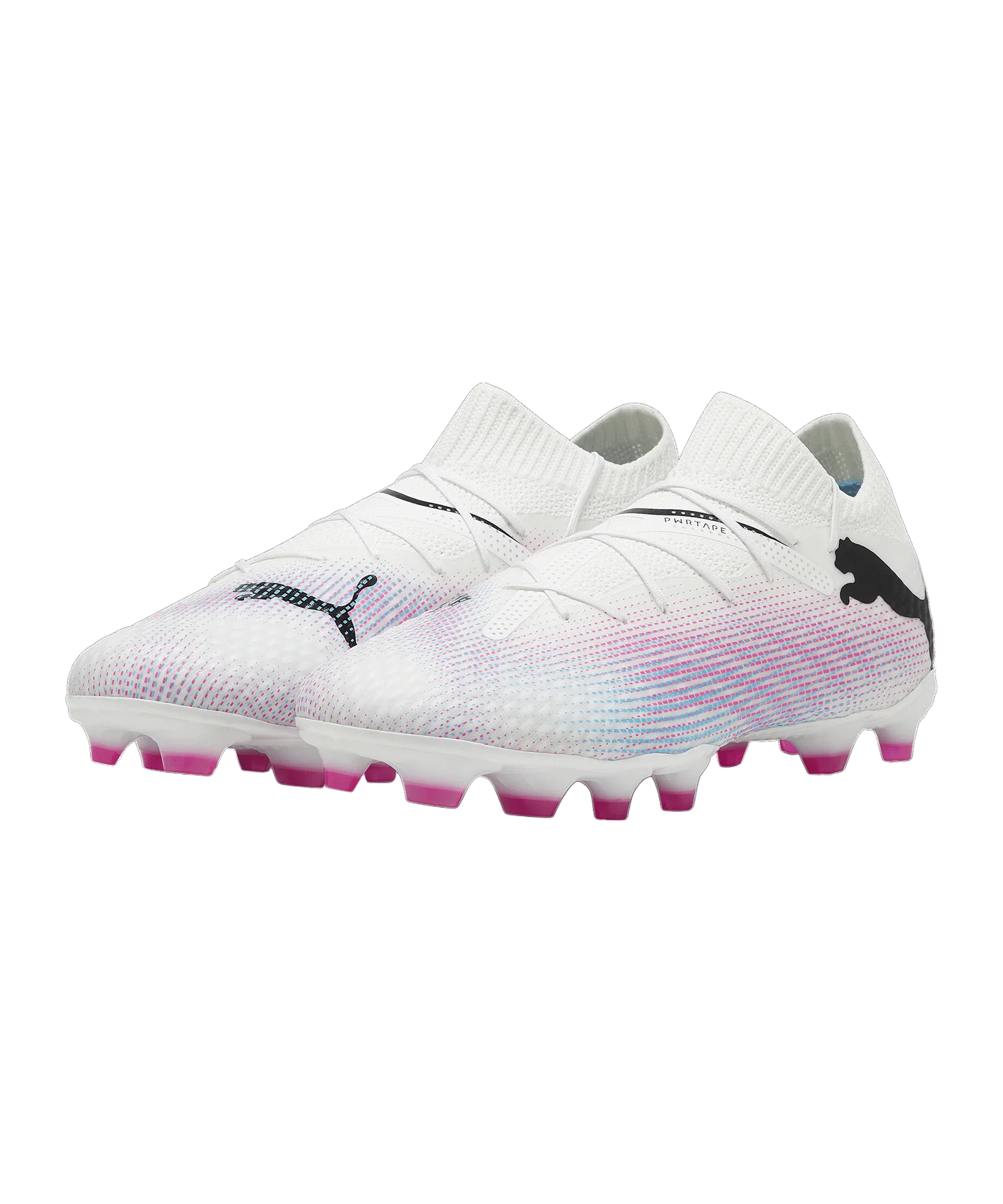 PUMA FUTURE 7 Pro FG/AG Phenomenal Jr Kids Weiss Schwarz Pink F01