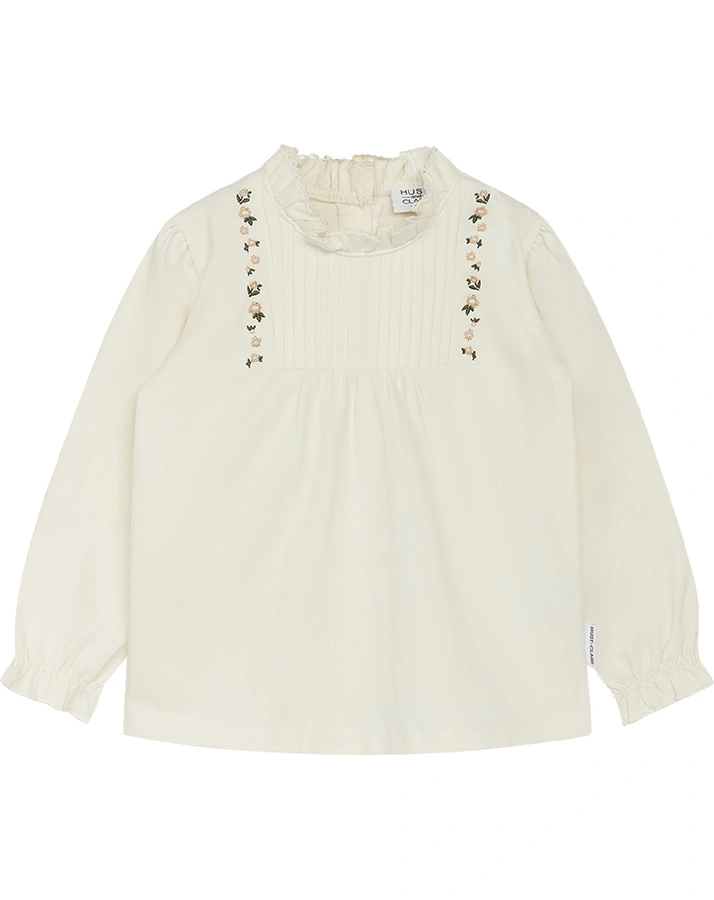 Langarm-Bluse ANNELI in sugar