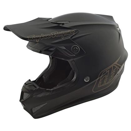 Casque cross TroyLee design SE4 POLYACRYLITE MIDNIGHT YOUTH - Noir