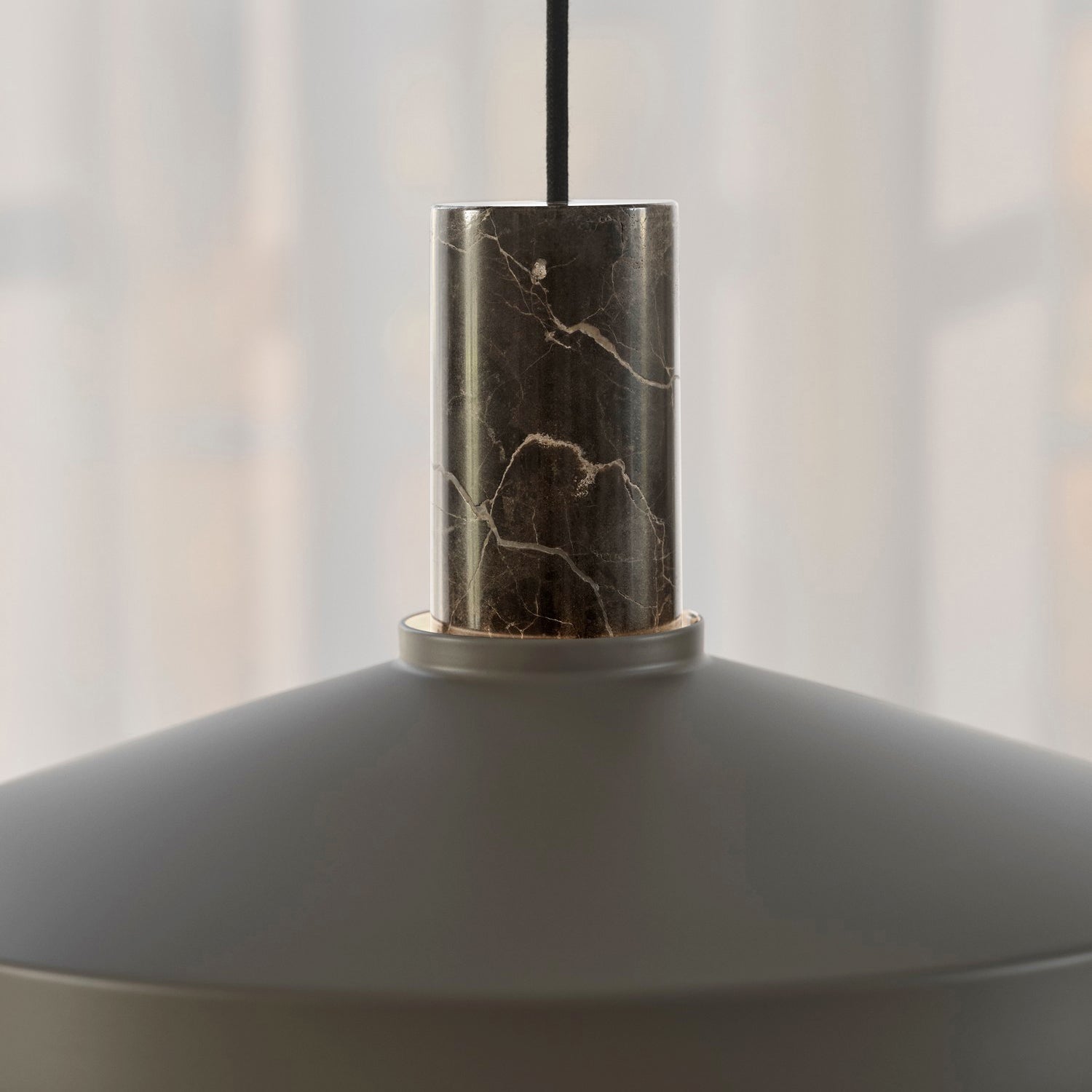 Nordlux Elvas Hanglamp - Lichtbruin