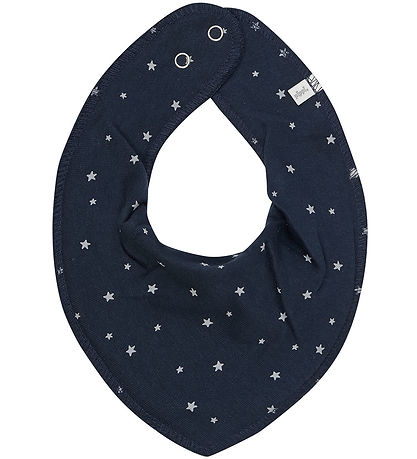 Pippi Babylätzchen - Spitz - 3er-Pack - Dark Navy