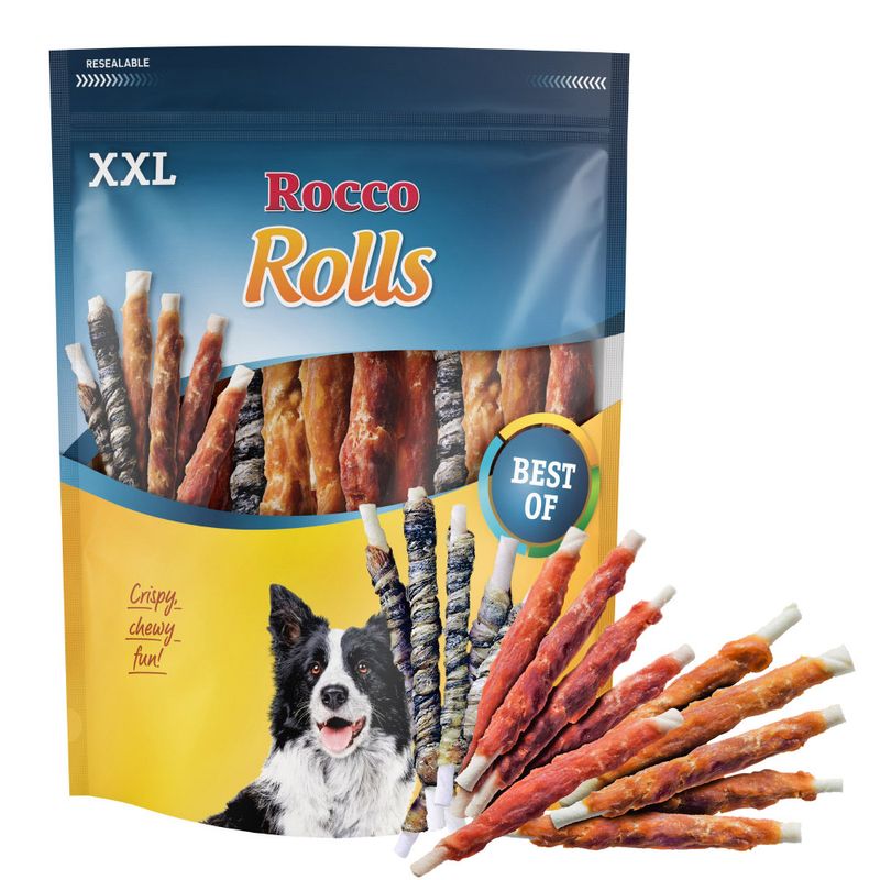 Rocco Rolls Pack XXL Bâtonnets à mâcher